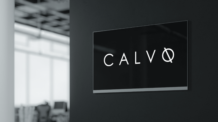 Calvo Logo Mockup