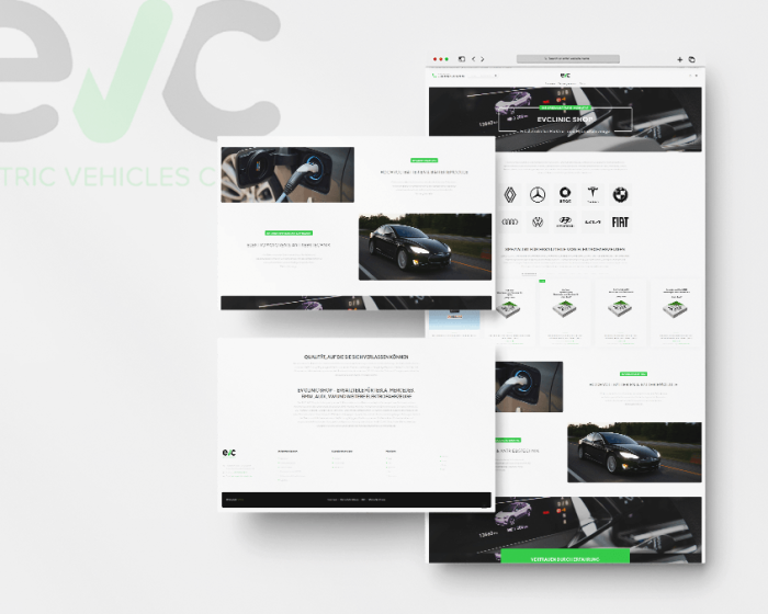 EV Clinic Shop Website