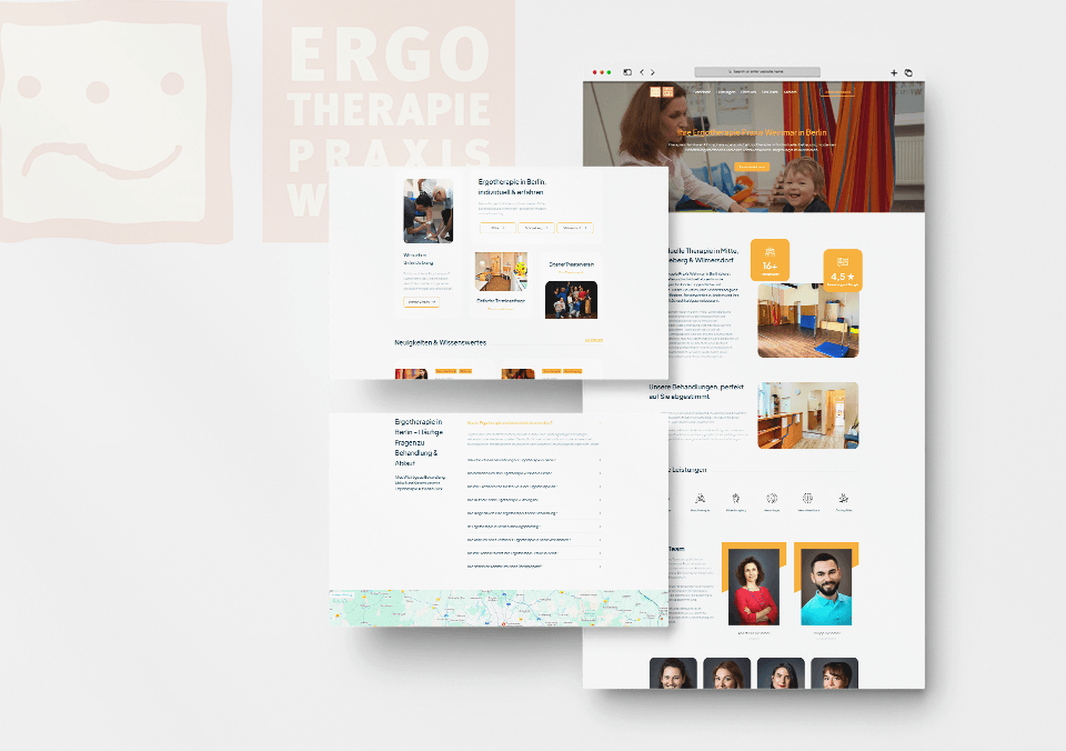Ergotherapie Praxis Weinmar Website